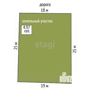 Дом 30м², 1-этажный, участок 6 сот.