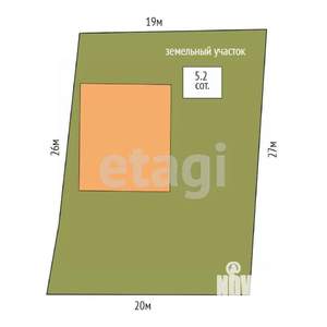 Дом 200м², 2-этажный, участок 5 сот.