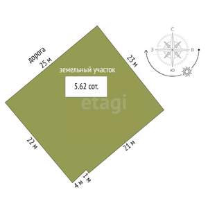 Дом 135м², 2-этажный, участок 6 сот.