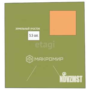 Дом 160м², 2-этажный, участок 6 сот.