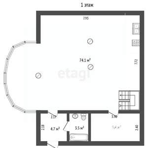 Дом 164м², 2-этажный, участок 10 сот.  