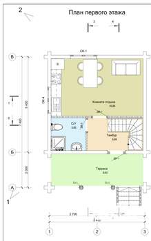 Дача 72м², 2-этажный, участок 8 сот.  