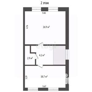 Дом 150м², 2-этажный, участок 6 сот.  