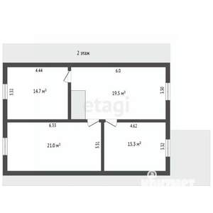 Дом 175м², 2-этажный, участок 11 сот.  
