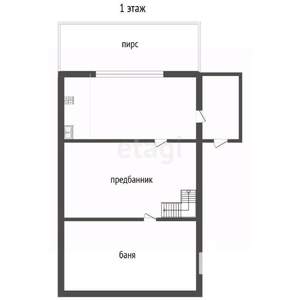 Дача 79м², 2-этажный, участок 6 сот.  