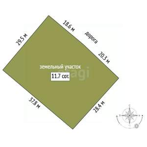 Дом 120м², 2-этажный, участок 12 сот.  