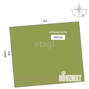 Дом 110м², 2-этажный, участок 10 сот.  