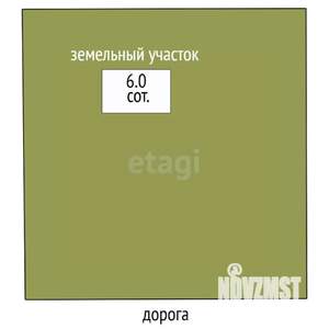 Дом 55м², 2-этажный, участок 6 сот.  