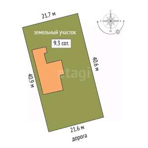 Дом 149м², 2-этажный, участок 9 сот.  