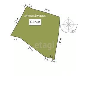 Дом 150м², 1-этажный, участок 17 сот.  