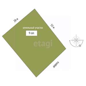 Дом 135м², 2-этажный, участок 9 сот.  