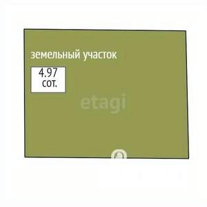 Дача 60м², 2-этажный, участок 5 сот.  