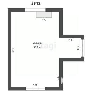 Дом 114м², 2-этажный, участок 6 сот.  