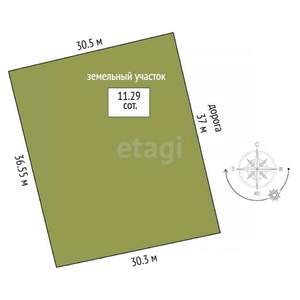 Дом 140м², 2-этажный, участок 12 сот.  