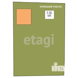 Дача 66м², 2-этажный, участок 6 сот.  