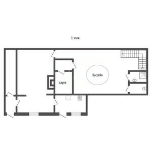 Дом 265м², 2-этажный, участок 5 сот.  