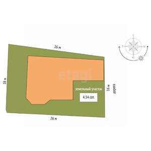 Дом 252м², 2-этажный, участок 4 сот.  
