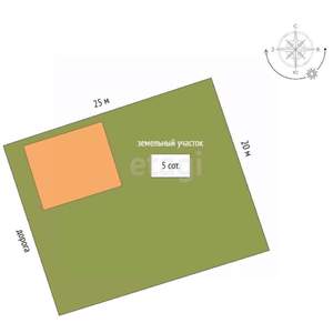 Дом 120м², 2-этажный, участок 5 сот.  