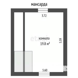 Дача 71м², 2-этажный, участок 5 сот.  
