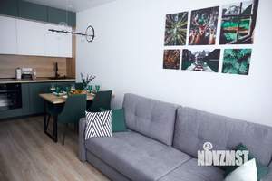1-к квартира, посуточно, 41м2, 1/16 этаж