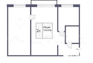 2-к квартира, на длительный срок, 48м2, 5/5 этаж