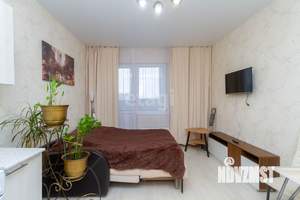 Студия квартира, на длительный срок, 24м2, 18/25 этаж
