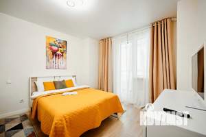 Студия квартира, посуточно, 46м2, 3/25 этаж
