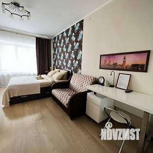 1-к квартира, посуточно, 44м2, 1/1 этаж