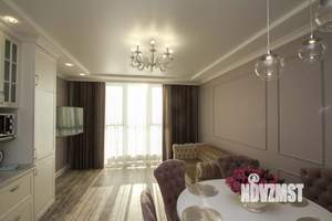 1-к квартира, посуточно, 46м2, 22/26 этаж