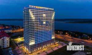 Студия квартира, посуточно, 46м2, 3/25 этаж