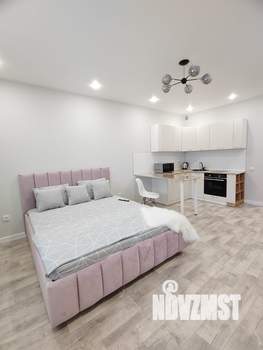 Студия квартира, посуточно, 40м2, 8/25 этаж