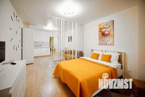 Студия квартира, посуточно, 46м2, 3/25 этаж