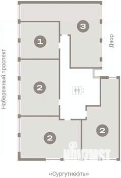 3-к квартира, вторичка, 88м2, 2/9 этаж
