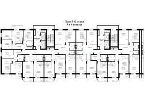1-к квартира, вторичка, 48м2, 12/25 этаж