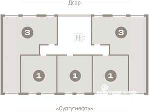 1-к квартира, вторичка, 46м2, 4/9 этаж