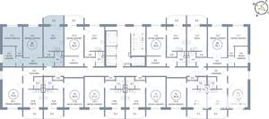 3-к квартира, вторичка, 76м2, 11/25 этаж