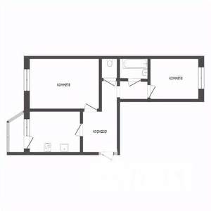 2-к квартира, вторичка, 57м2, 5/9 этаж