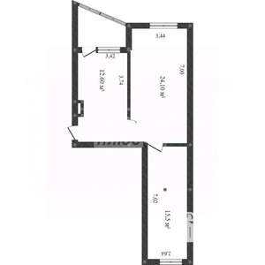 2-к квартира, вторичка, 63м2, 4/16 этаж