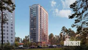 1-к квартира, строящийся дом, 45м2, 2/18 этаж
