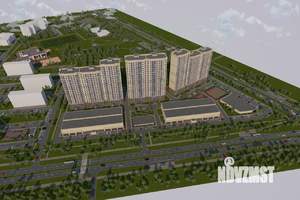 1-к квартира, строящийся дом, 49м2, 12/22 этаж