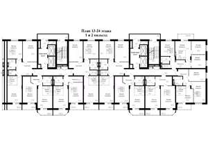 2-к квартира, вторичка, 73м2, 19/25 этаж