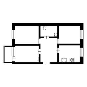 3-к квартира, вторичка, 72м2, 7/9 этаж