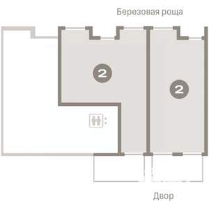 2-к квартира, вторичка, 109м2, 1/9 этаж