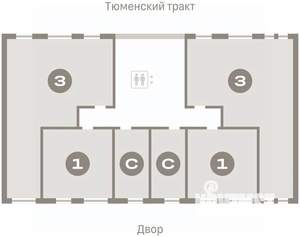 1-к квартира, вторичка, 45м2, 3/8 этаж