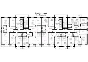 1-к квартира, вторичка, 48м2, 5/25 этаж