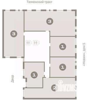 3-к квартира, вторичка, 127м2, 6/17 этаж