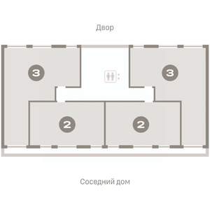 3-к квартира, вторичка, 128м2, 7/7 этаж