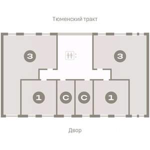 Студия квартира, вторичка, 23м2, 4/17 этаж