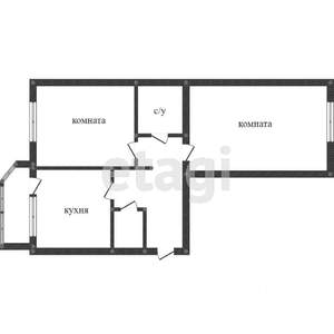 2-к квартира, вторичка, 55м2, 11/12 этаж