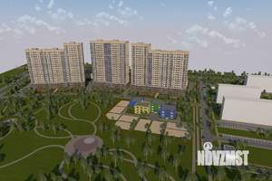 1-к квартира, строящийся дом, 48м2, 6/22 этаж